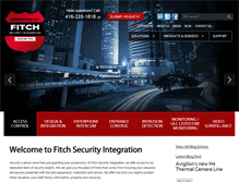 Tablet Screenshot of fitch.ca